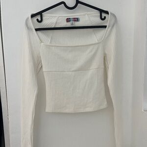 Urban Outfitters Orla square neck long sleeve top